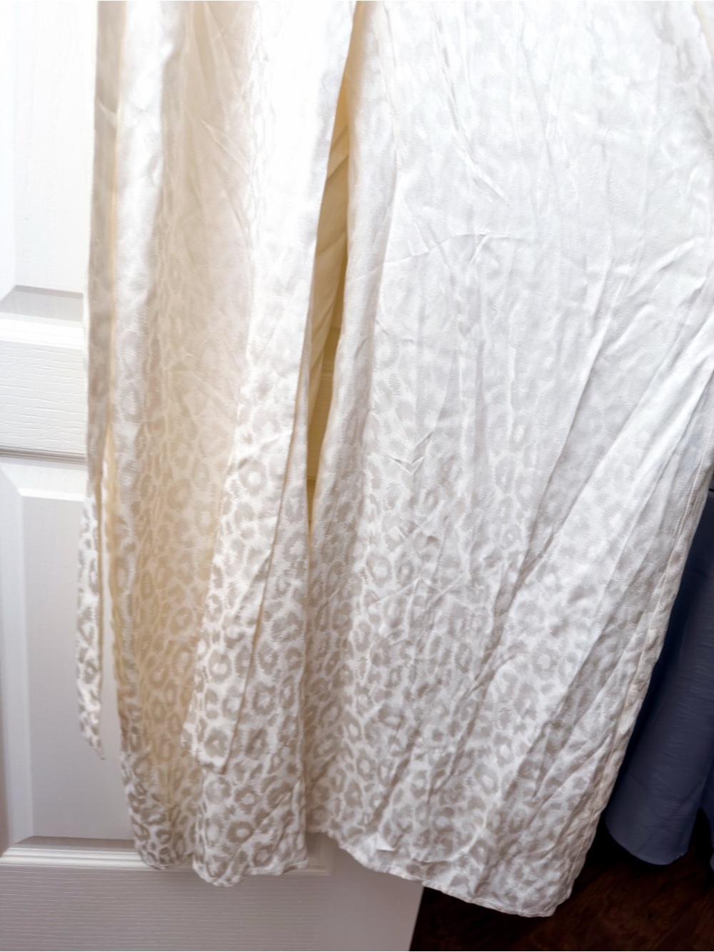 Rat & Boa Bianco Jacquard Wide Leg Jumpsuit Cream Medium NWT - Picture 3 of 14